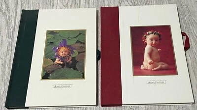 Vintage Anne Geddes Photo Waterlily  Plum Garland Hard Cover Hardback Books 1997 - Image 1 of 4