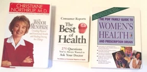 The Wisdom of Menopause, The Best of Health, Women’s Health - Lot of 3 books - Picture 1 of 2
