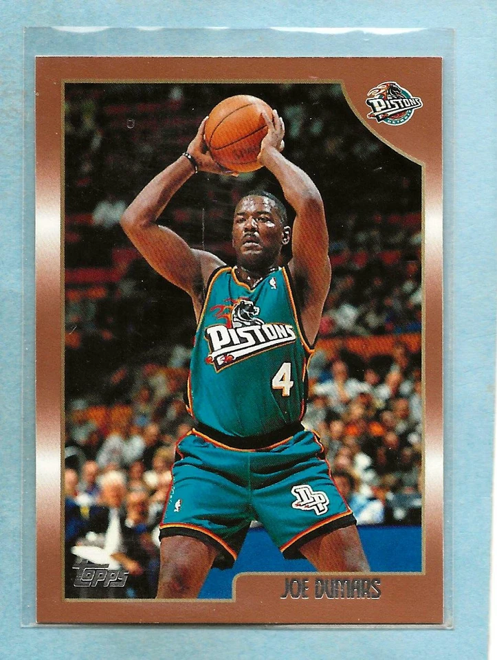 JOE DUMARS - 1998-99 Topps - #43 - Pistons - $1 Shipping - MINT - Image 1 of 1
