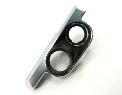 Porsche Cayman S (981) 2014 tablero delantero interruptor moldura pieza (plateado) Foto 1 de 4