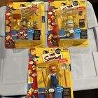The Simpsons Interactive Figures- Series 4 - Lot Of 3