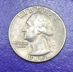 1965 Washington Quarter Double Die Obverse/Reverse - Picture 1 of 20