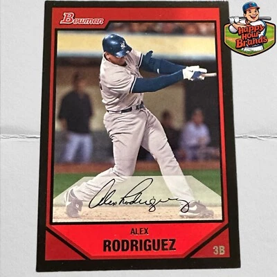 2007 BOWMAN #200 ALEX RODRIGUEZ NEW YORK YANKEES - Image 1 of 2