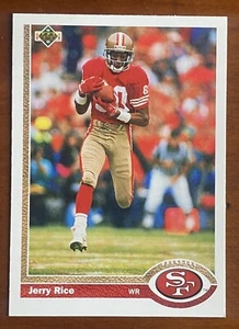 1991 Upper Deck Football JERRY RICE #57 HOF 49ers - Picture 1 of 2