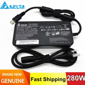 Original DELTA ADP-280BB B 20V 14A AC Adapter MSI Clevo Gaming Laptop Charger - Picture 1 of 5