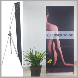 Premium Adjustable Tripod X-Frame Banner Stand 24"x63" to 31 ½"x72"(Frame ONLY) - Picture 1 of 12