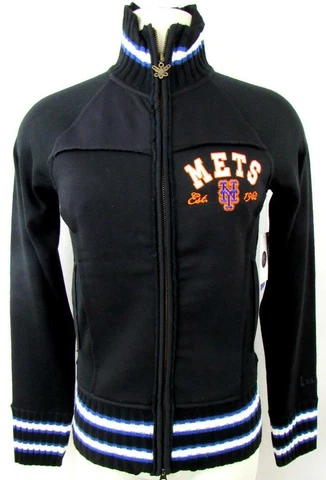 New York Mets Womens XS S L XL or 2XL Touch Full Zip Sweater Jacket NYM 19 Cover