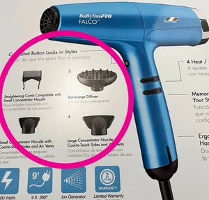 Attacchi Asciugacapelli per BaBylissPRO Nano Titanium Falco - Foto 1 di 10