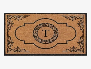 A1 Home Collections First Impression Hand Crafted Abrilina Entry Coir Monogra... - Bild 1 von 6