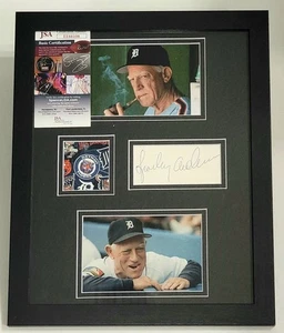 SPARKY ANDERSON AUTOGRAPHED AUTHENTIC Signed FRAMED MLB TIGERS Photo PSA JSA COA - Picture 1 of 3