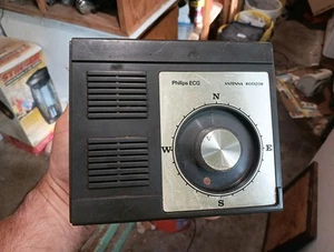 Antena ROTATOR U-105 Philips EKG Vintage (3-przewodowy 120VAC) TV HAM CB Control Box - Zdjęcie 1 z 24