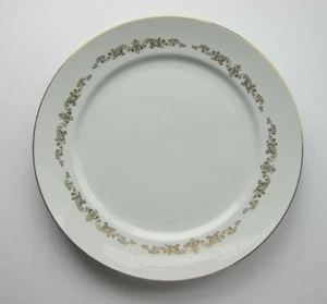 Plato de servir/picar aristócrata TAIHEI de colección borde de oro 12 1/4" ~ Hecho en Japón - Imagen 1 de 3