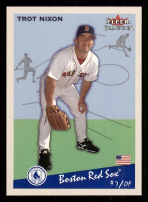 2002 Fleer Tradition Glossy #381 Trot Nixon /200 - Image 1 of 2