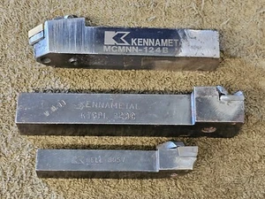 3 Kennametal MCMNN KTGPL Indexable Carbide Insert Turning Tool Holder Lathe 3/4" - Picture 1 of 13