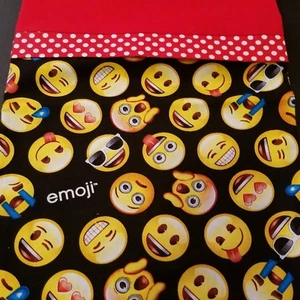 Embroidered Personalized STANDARD Pillowcase Emojis - Picture 1 of 1