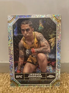 2024 Topps Chrome UFC JESSICA ANDRADE #94 SPECKLE Refractor /299 Strawweight SP - Picture 1 of 2
