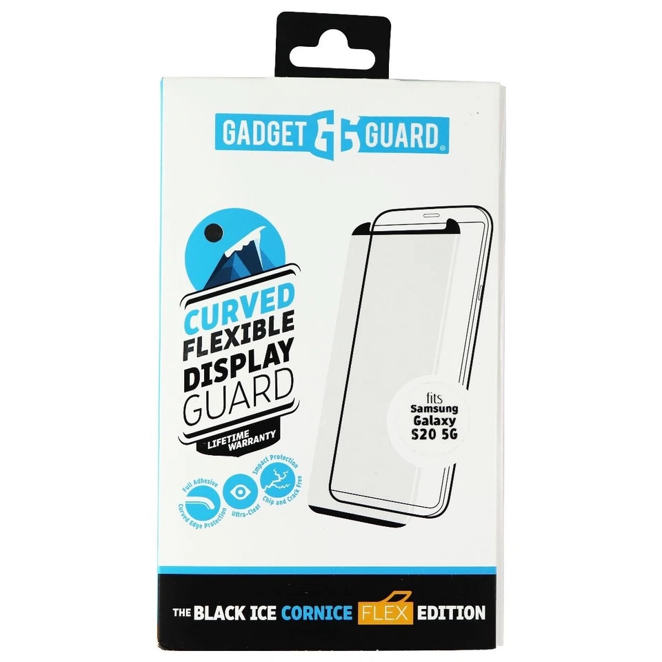 Gadget Guard Black Ice Cornice Flex Edition Screen Protector for Galaxy S20 5G - Image 1 of 1