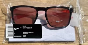 Nike Herren Sonnenbrille Sky Ascent Kupfer Gläser Braun Basalt Kunststoffgestell - Bild 1 von 2