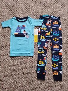 NWT Gymboree Boys Pirate/Shark Gymmies Pajamas