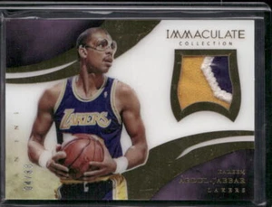 2013-14 Immaculate Collection Kareem Abdul-Jabbar 40 Patch /33 - Picture 1 of 2