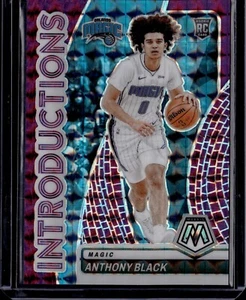 2023-24 Panini Mosaic ANTHONY BLACK Introductions Purple Rookie RC /99 #2 - Picture 1 of 2
