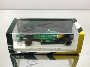 SPARK S3064 CATERHAM CT03 MONACO 2013 #21 GARDE +AUTOGRAPH -1:43- GOOD IB - 465 - Imagen 1 de 12
