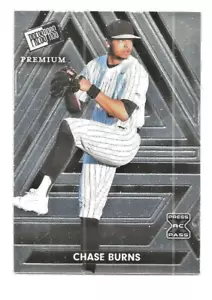 2024 Press Pass Premium Chase Burns Silver Prismatic XRC #71 Sn 197/285 - Picture 1 of 2