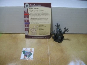 =Dungeons and Dragons AGAINST THE RIESEN Xorn Ravager 30/60 mit Karte= - Bild 1 von 1