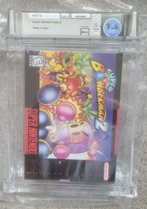 Super Bomberman 2 - Super Nintendo SNES - WATA 9.6 A++ - Imagen 1 de 3