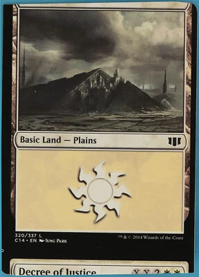 Decree of Justice / Plains Commander 2014 NM Misprint Miscut (m17049) ABUGames - Image 1 of 2