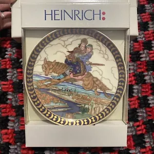 Heinrich Porcelain 'In Search of The Firebird ' Collector Plate - NIB - Picture 1 of 5