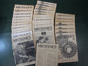 Vintage 1950's Mechanics Weekly Magazine - 30  Issues - Picture 1 of 8