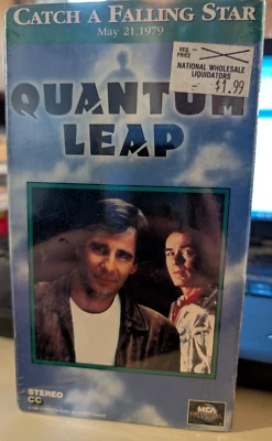 Quantum Leap VHS Catch a Falling Star New Sealed Scott Bakula & Dean Stockwell Foto 1 de 2