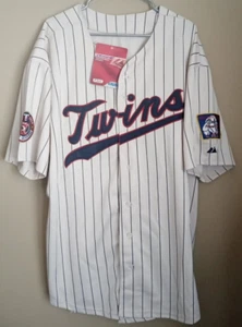 MINNESOTA TWINS MAJESTIC AUTHENTIC BASEBALL JERSEY #7 JOE MAUER SIZE 56 3XL NEW! - Picture 1 of 7