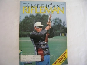 Vintage AMERICAN RIFLEMAN Magazine, January 1983 Excellent Condition - Picture 1 of 4