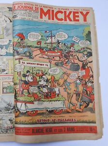 album du journal de mickey avant-guerre 1937-1938