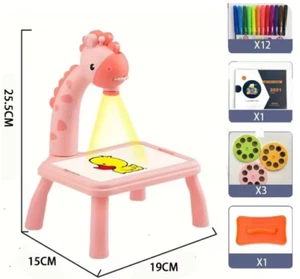 Kids Drawing Projector Table Projection Painting Board Christmas Gift Drawing - Picture 1 of 3