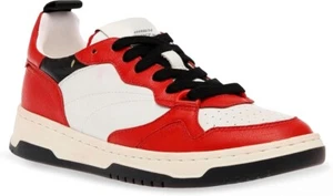 Steve Madden Women's Everlie Platform Lace-Up Court Sneakers, Red Size 7.5M - Picture 1 of 7