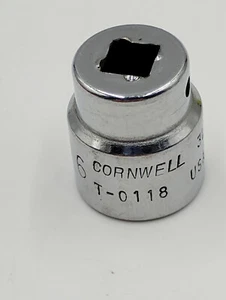 Cornwell Tools 9/16" 12pt 1/4" Drive Socket T-0118 - Picture 1 of 5