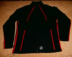 VINTAGE NIKE Air Jordan Mens Jacket Track Zipper BRED SZ XL - Picture 1 of 14