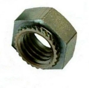 Einpressmutter M8, Sechskant, Setzmutter, Einschlagmutter, verzink. Stahl 10St. - Picture 1 of 2