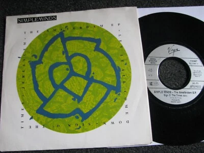 Simple Minds-The Amsterdam E.P. 7" Vinyl -1989 Germany-Virgin Records-112 887 - Bild 1 von 2