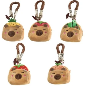Backpack Shape Capybara Phone Hanging Rope Anti Loss Wallet Men Women - Photo 1 sur 12