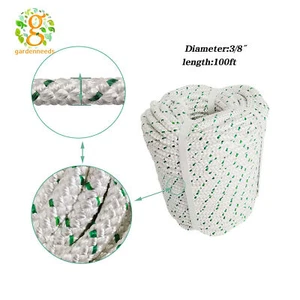 Cuerda Arborista 3/8 ''×100' Baja Elasticidad Azul y Blanco Doble Hilo Poliéster - Imagen 1 de 6
