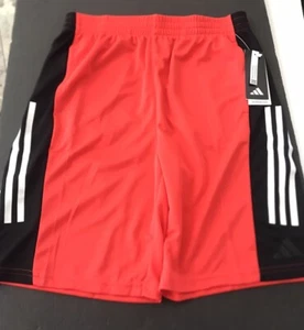 Adidas Boys AEROREADY® Elastic Waistband Color Block Shorts XL - Picture 1 of 4