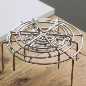 Heavy Duty Stainless Steel Metal Steam Rack Steamer Basket Pressure Cooker - Bild 1 von 10