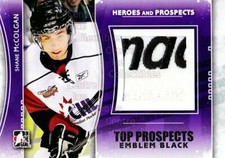 2011-12 ITG Heroes and Prospects Top Prospects Emblem Black #12 Shane McColgan