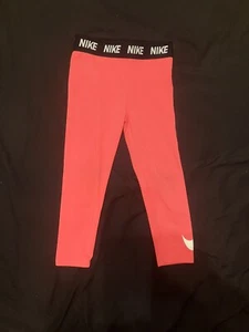 NIKE Dri-Fit Girls 3t Dark Pink Track Pants - Picture 1 of 3