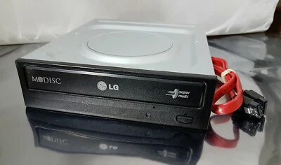 LG HL GH24NS90 DVD±RW Super Multi DVD Rewriter SATA Optical Disc Drive - Image 1 of 3