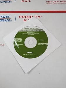 Dell Windows XP Professional full version Service Pack SP2 Reinstallation CD New - Picture 1 of 2